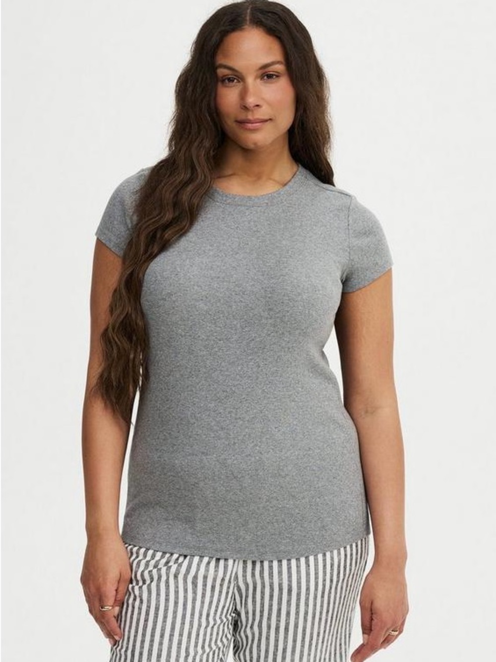 Torrid Heritage Rib Crew Tee